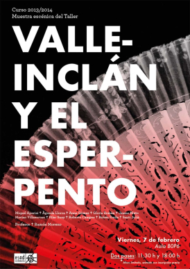 2014-IT-Optativa-VALLE_INCLAN_Y_EL_ESPERPENTO-Ramon_Moreno-Cartel
