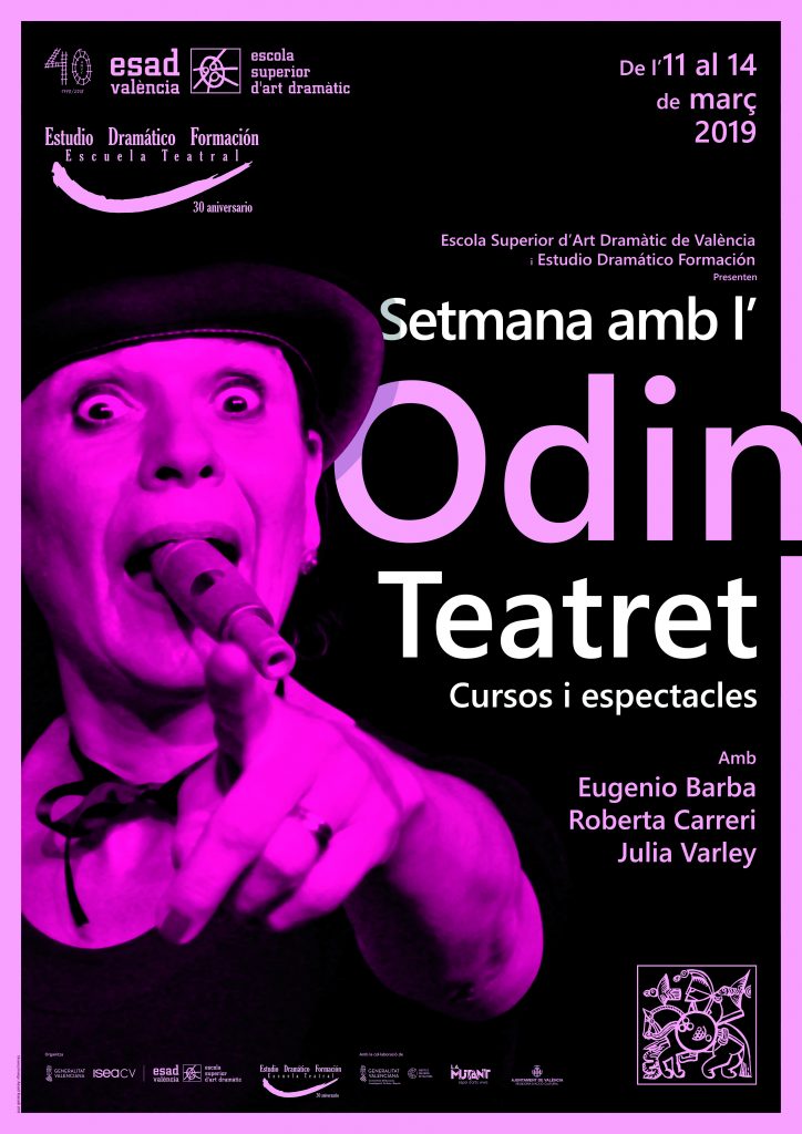 La ESADV en su 40 aniversario y Estudio Dramático formación en sus 30 años, une sus fuerzas